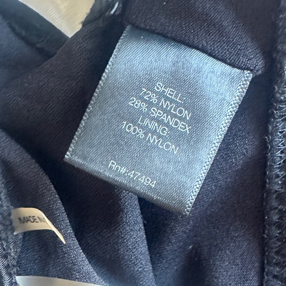 Norma Kamali Marissa One Piece - Black - Picture 4 of 5